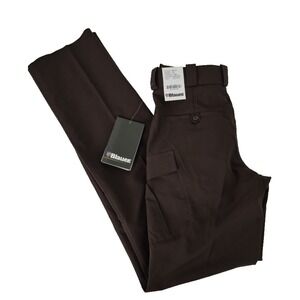 Blauer Tactical Cargo pants Mens 30x38 Brown Rip Stop Raw Hem 8613T NEW